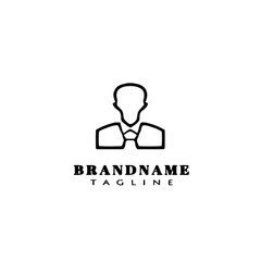 avatar logo icon vectors template vector illustration