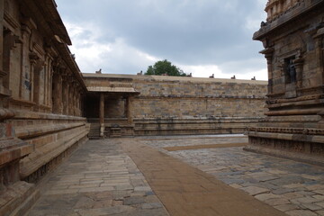 インドの世界遺産　大チョーラ朝寺院群　ダラシュラムのアイラーヴァテシュワラ寺院