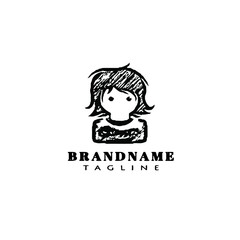 avatar logo icon design template vector