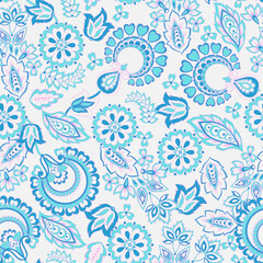 Paisley pattern, great vector design for any purposes. Seamless background