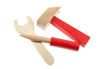 Tools wooden,nut and bolt toys colorful for children.
