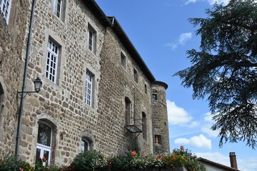 Fototapeta na wymiar Monistrol castle, Haute-Loire, Auvergne, France