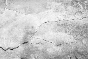 White concrete crack wall texture background. Building pattern surface clean polished. 