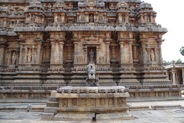 インドの世界遺産　大チョーラ朝寺院群　ダラシュラムのアイラーヴァテシュワラ寺院
