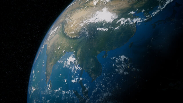 Earth in Space.