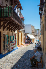 Fototapeta premium street in the old town