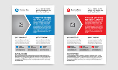 Corporate Flyer Template Design 13