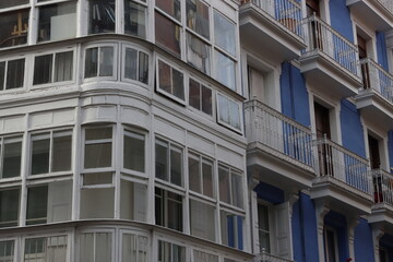 Building in the city of Bilbao