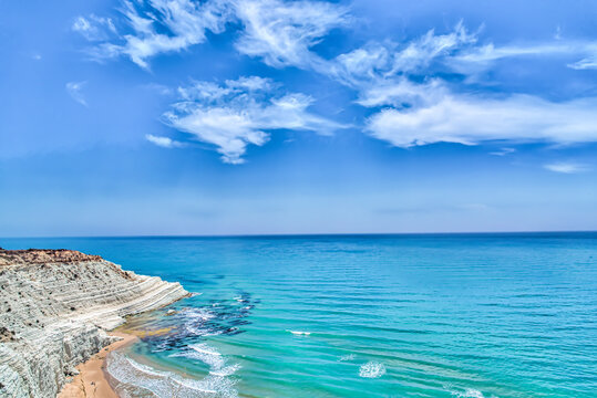 Sicile - Realmonte - Scala dei Turchi - L'escalier des Turcs