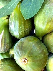 Delicious fresh fig fruits
