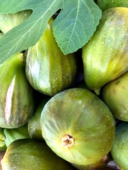 Delicious fresh fig fruits