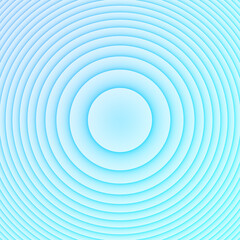 Rippled background. content area. Circle background. Abstract background. 3d rendering.