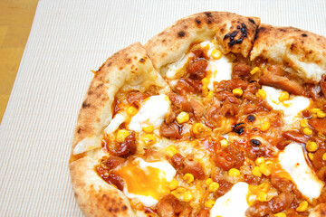 チキン照り焼きピザ