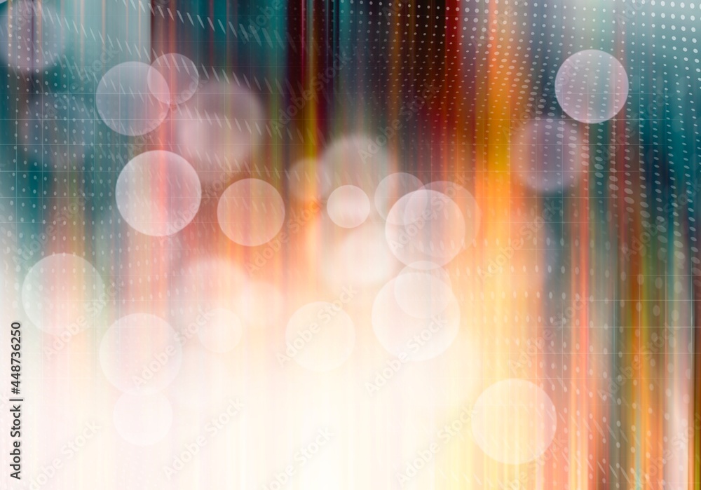 Poster colorful gradient light abstract background effect halftone bokeh graphic blur, used for background 