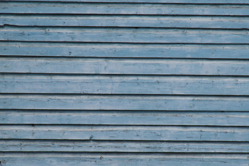 Blue wooden wall. Rustic background with copy space.