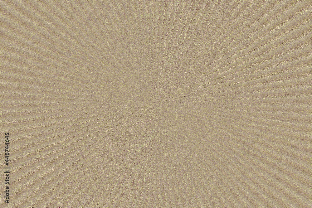 Aufkleber sand background with sun rays. beautiful artistic backdrop with tender structure pattern in light ye