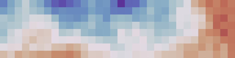 Color Pixels Cloud Abstract Computational Generative Art background illustration