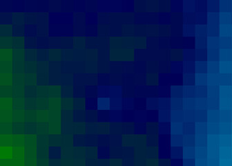 Color Pixels Cloud Abstract Computational Generative Art background illustration