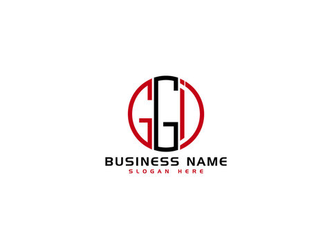 Creative GGI Logo Letter Vector Image Design For Your Business