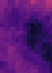 Color Pixels Cloud Abstract Computational Generative Art background illustration