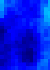 Color Pixels Cloud Abstract Computational Generative Art background illustration