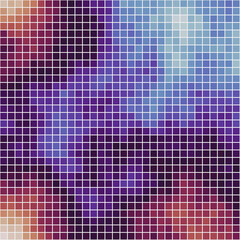 Color Pixels Cloud Abstract Computational Generative Art background illustration