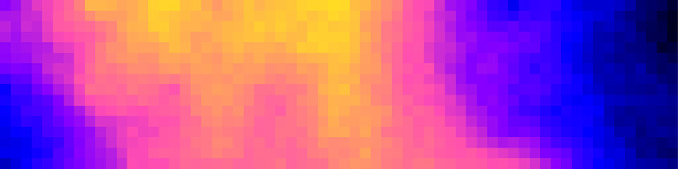 Color Pixels Cloud Abstract Computational Generative Art background illustration