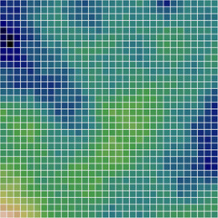 Color Pixels Cloud Abstract Computational Generative Art background illustration