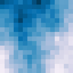 Color Pixels Cloud Abstract Computational Generative Art background illustration