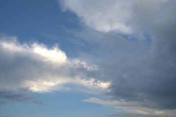 sky with clouds
