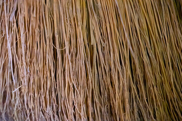 closep natural broom background texture