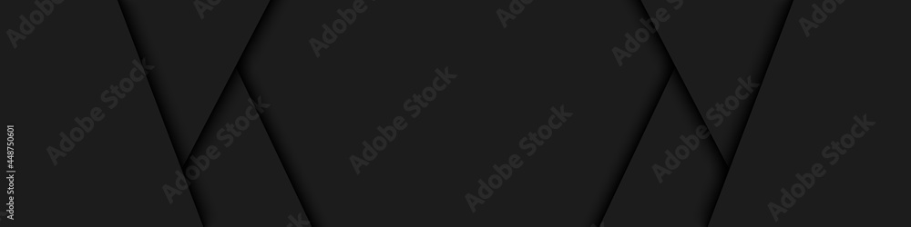 Poster background. black background. abstract black vector background with shadow. template backdrop. vecto
