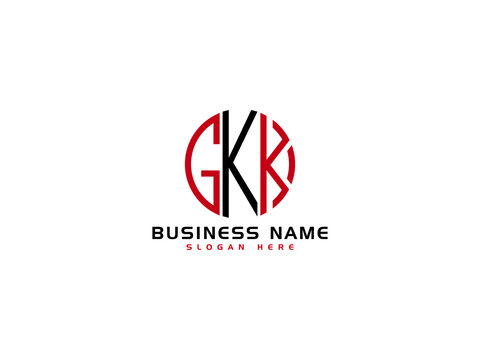 Creative GKK Logo Letter Vector Image Design For Your Business