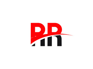 RR Letter Initial Logo Design Template