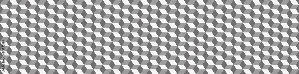 Aufkleber seamless cube background pattern. 3d vector geometric
