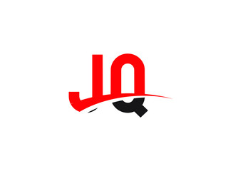 JQ Letter Initial Logo Design Template