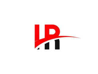 IR Letter Initial Logo Design Template