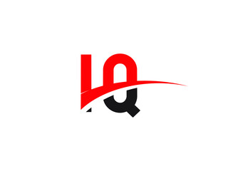 IQ Letter Initial Logo Design Template