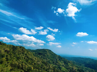 blue sky and clouds look amazing