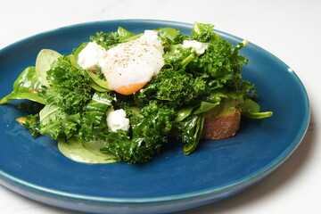 Kale avocado toast