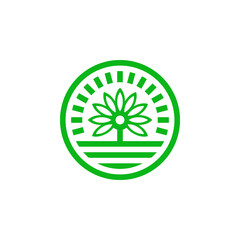 Natural plants logo