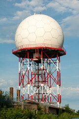 Meteorological observation station. Atmospheric research and monitoring