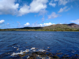 Fototapeta premium lake and mountains