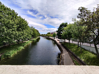 Fototapeta premium river in the park
