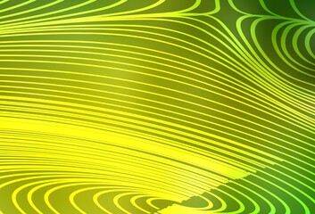Light Green, Yellow vector texture with colored lines.