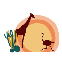 african travel andvacation theme. Traditional ethnic symbol icon pattern background.