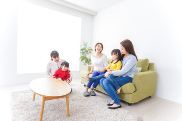 ママ友と子供たち