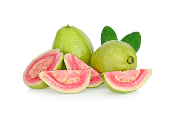 Guava fresh isolated on white background