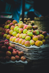 apples on the counter