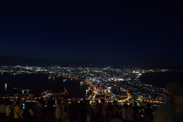 Naklejka premium 函館山からの夜景